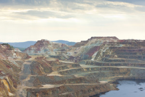 copper mine, Minas de Riotinto, Andalusia, Spain